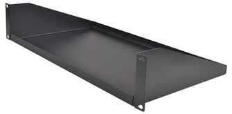 19” Blank Rack Shelf Universal Mounting holes - Choice of Size